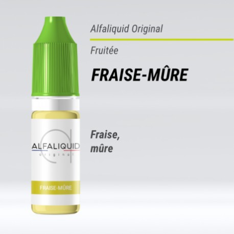 FRAISE MÛRE E-LIQUIDE ALFALIQUID ORIGINAL FRUITÉE