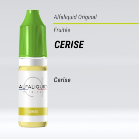 CERISE E-LIQUIDE ALFALIQUID ORIGINAL FRUITÉE