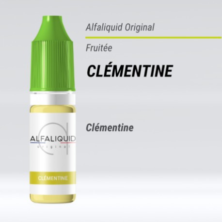 CLEMENTINE E-LIQUIDE ALFALIQUID ORIGINAL FRUITÉE