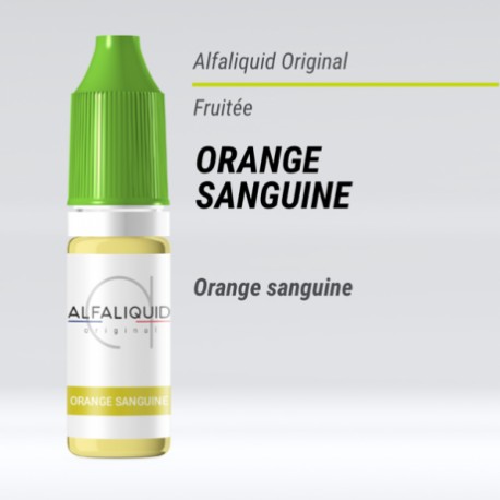 ORANGE SANGUINE E-LIQUIDE ALFALIQUID ORIGINAL FRUITÉE