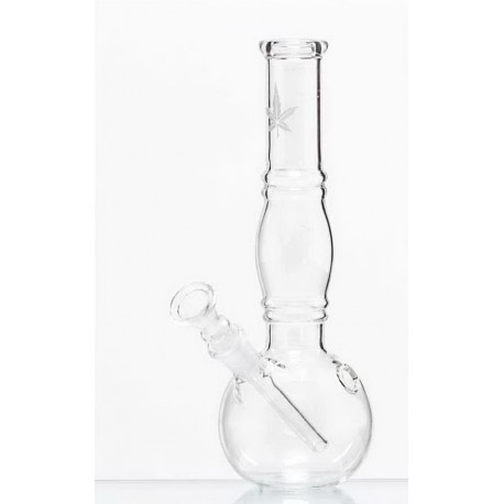 SMALL LEAF BOUNCER GLASS BONG