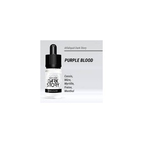 PURPLE BLOOD 50/50 E-LIQUIDE ALFALIQUID DARK STORY