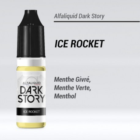 ICE ROCKET 50/50 E-LIQUIDE ALFALIQUID DARK STORY