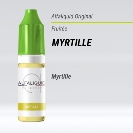 MYRTILLE E-LIQUIDE ALFALIQUID ORIGINAL FRUITÉE